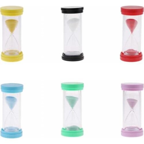 10cm Sand Timer Sandglass Hourglass 3 Minutes Kitchen Timer Home Decoration