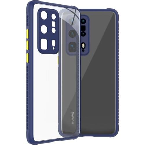 For Huawei P40 Pro+/Plus CASE Luxury Wheel White Soft Edge Shock Proof Back Cover For Huawei P40 Lite on Nova 6SE Anti Drop Case