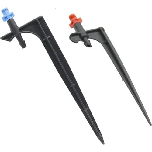 Atomization Sprinkler with Bracket Holder 90/180/360 Degree Misting Nozzels Garden Agriculture Irrigation Sprayers 20 Sets