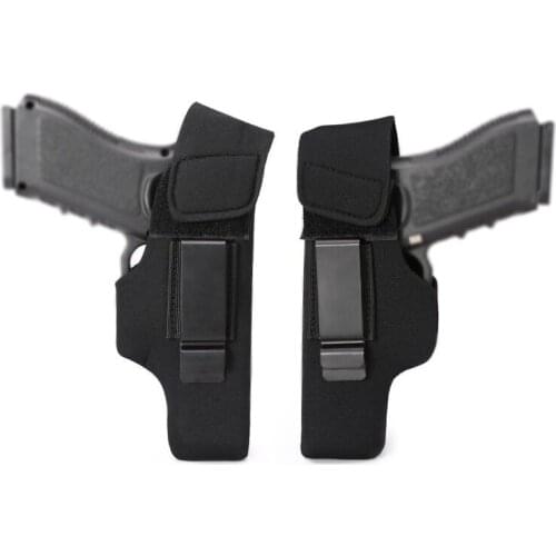 Tactical Gun Holster IWB OWB Concealed Carry Handgun Bag Airsoft Hunting Universal Left Right Belt Metal Clip Pistol Holsters