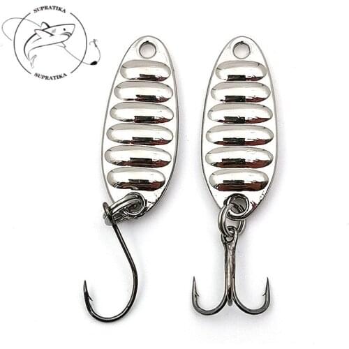 High Simulation Professional Metal Fishing Bait Artificial Spinner Spoon Anti-Corrosion High Quality Fishing Lure Hard Bait