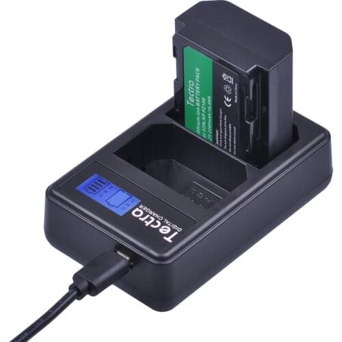 1 x NP FZ100 NP-FZ100 NPFZ100 battery+LCD USB Dual Charger for Sony ILCE-9, BC-QZ1, a7r3, A7RIII, ILCE-7RM3, A9R, 7RM3, camera
