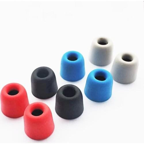 4Pairs(8pcs) Noise Isolating Memory Foam Ear Tips 5mm T400 Form Tip For In Ear Earphone Earbud For T2 T3 V30 V80 AS10 X6 P1 ZAX