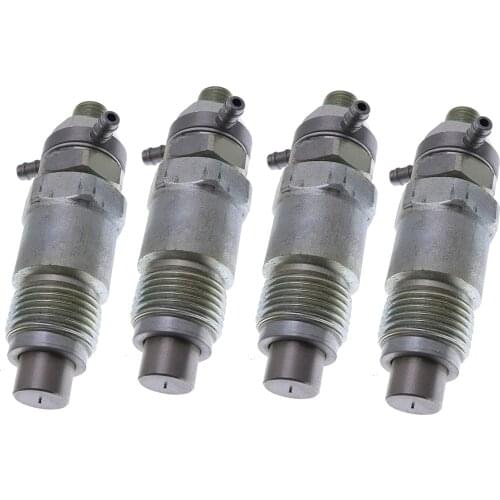 4PCS Fuel Injector 15261-53020 Fit for Kubota D750 D850 D950 V1100 V1200 Engine