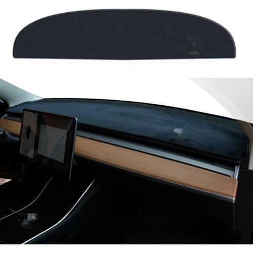 2021 Tesla Model 3 Dashboard Mat Cover Dash Cover Non Slip Dash Mat Protector Sunshade for Tesla Model 3/S