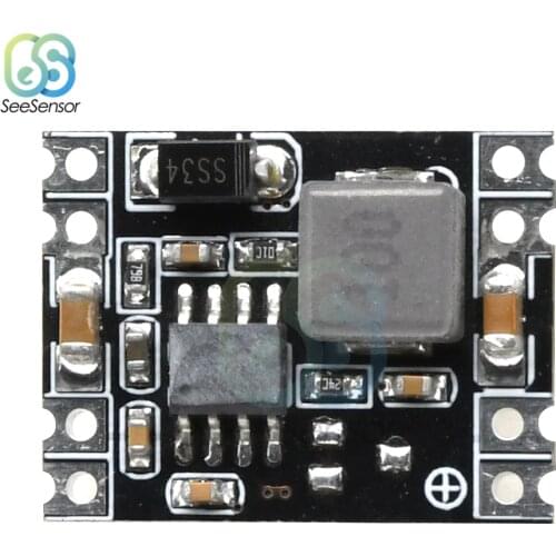 DC-DC Buck Step-down Power Supply Module 5V-12V 24V to 5V 3.3V 9V 12V 3A Fixed Output High-Current Adjustable Power Module