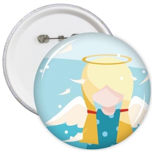 Virgo Zodiac Constellation Clothes Backpack Decorate Badges Kawaii Cartoon Sticker Clothing Patche Kids Gift Decorative Brooches