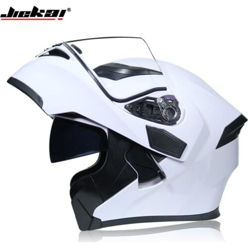 Men Women Capacete De Moto Casco Moto Full Face Helmet 2021 Modular Dual Lens Motorcycle Flip Up Helmet Motorbike Motocross