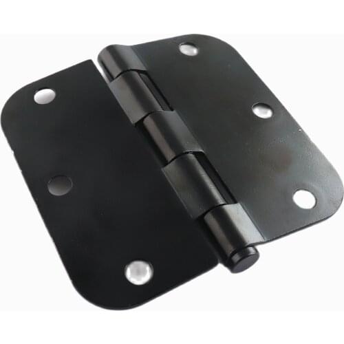 Door Hinge Black Stainless Steel Hinge Bearing Mute Door Cabinet Closet Windows Tool Box Hardware Furniture Hardware Accessories