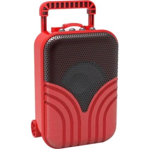 Hot Bluetooth Speakers Creative Gift Mini Trolley Enclosure Radio Card Computer Laptop Speakers Audio