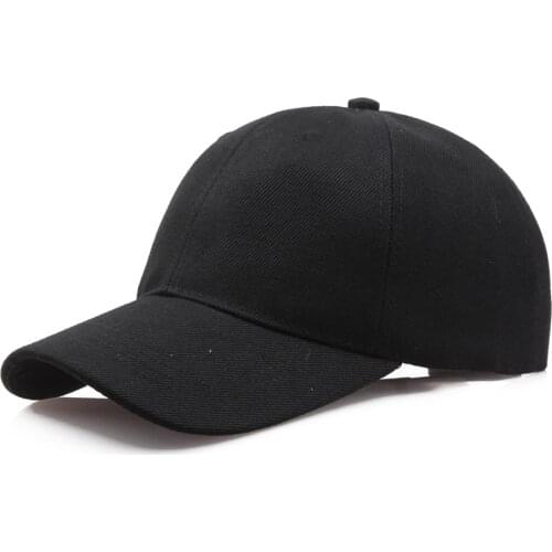 14 Colors Men Women Plain Hat Curved Sun Visor Cotton Baseball Cap Solid Color Fashion Adjustable Caps 58-60cm