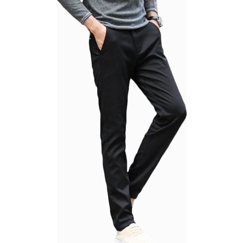 2017 high quality Mens Winter plus velvet thickening warm jeans male straight tretch Jeans fashion casual pencil pants ZL819