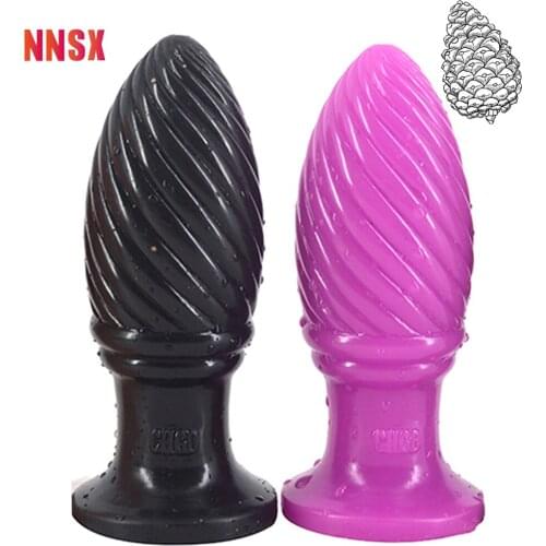 NNSX Mini Anal Plug Lily Dildo Grain Suction Cup Masturbator G Spot Vagina Orgasm Sex Toys for Women Adult Product