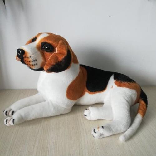 New toy about 40cm lovely prone beagle plush toy soft dog doll birthday gift b2696