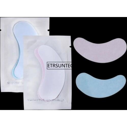 500pairs Eyes Paper Patches Under Eye Pads Pearl Eye Tips Sticker Wraps Eyelash Extension Make Up Tool Left&Right F3260