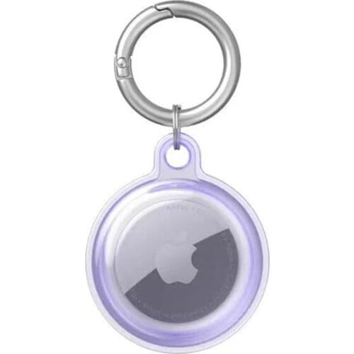 Transparent Full Coverage Silicone Case For Apple Airtag Protective Cover For Apple Locator Tracker Anti-lost Airtag Case
