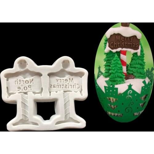 Birthday plug-in shape silicone mold 15-719