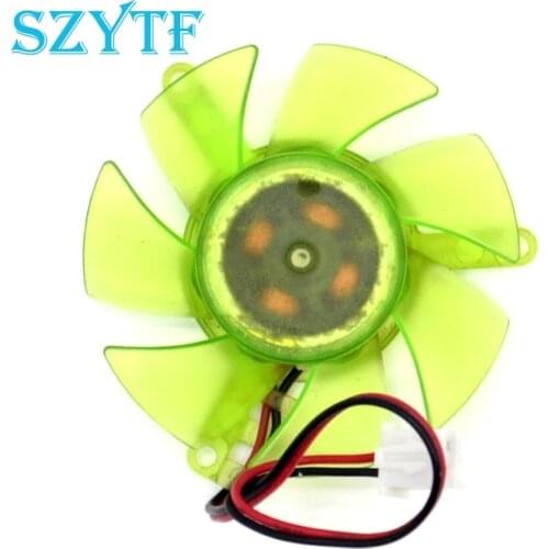 1pcs video card fan 12V 0.2A PLD05010S12H video card fan graphics card fan blade diameter 45mm hole distance 39mm