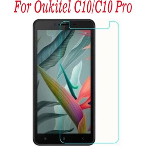 High Quality Full Glue Tempered Glass For OUKITEL C10 Screen Protector protective film For OUKITEL C10 Pro Glass