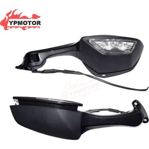 ZX-10R 11-15 Motorcycle Side Rearview Rear View Mirror W/ Turn Signal For Kawasaki Ninja ZX10R ZX1000 ZX1000J/K/ABS 2011-2015