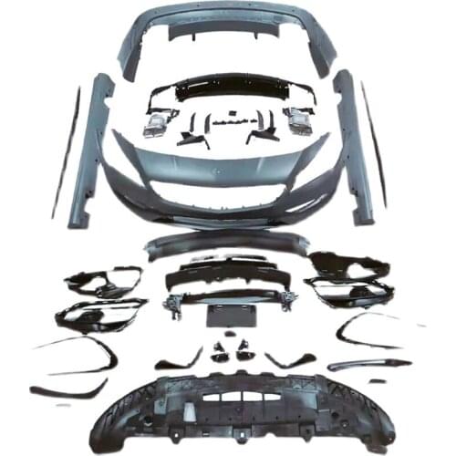 2021 Suitable For Front the Rear Bumpers of Mercedes Benz Cla W117 Appearance Modification and Upgrade A45 Amg Large Enclosure