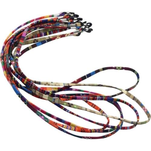 5pcs Multicolor Sunglasses Neck Cord Eyeglass Strap Lanyard Holder Chain