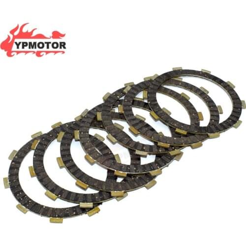 For Honda BROS CBR400 NC29 XR400 05-08 VRX400 Steed 400 600 VLX400 Motorcycle 7pcs Engine Clutch Plates Disc Friction Plate