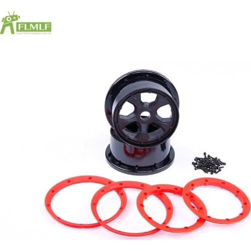 Gen.2 Wheel Hub Whit Beadlocks Ring Kit Fit for 1/5 Losi 5ive T ROFUN ROVAN LT KingmotorX2 SLT BAJA 4WD Toys Games Parts