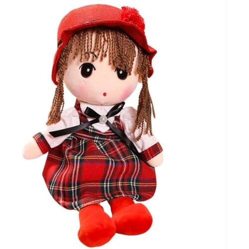 Cute Ragdoll Flower Fairy children plush toy simulation girl doll kids stuffed toy birthday gift