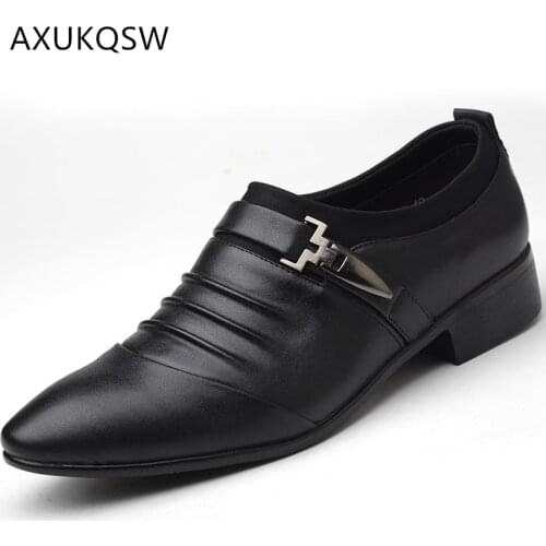 2019 Mens Flat Shoes Classic Dress Shoes PU Business Mens Shoes Pointed Carving ltalian Official Oxford Size 38-48 Dance Shoes
