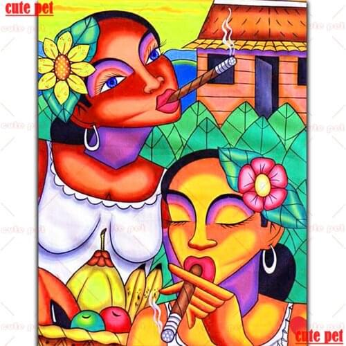 Diy diamond painting full drill square accessories woman Round 5D embroidery rhinestones beads counted cross stitch kits puzzle