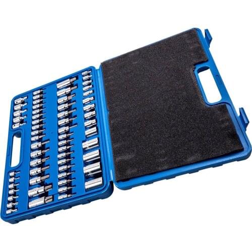 Master Torx Socket Tamper Proof Bits Plus External Star Tool Automotive Set