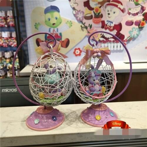 New style Shanghai Disney Spring Easter Star Dew Rabbit Hanging Basket Cartoon Cute Decoration Birthday Gift AG2473