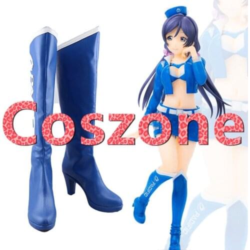 LoveLive! Pacific Racing Cosplay Shoes Boots Love Live Halloween Carnival Party Costume Accessories