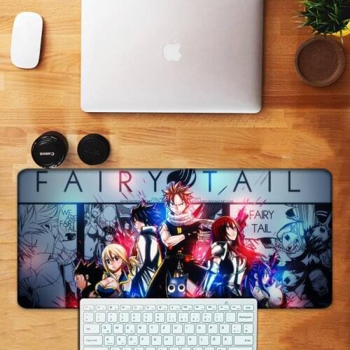 Fairy Tail pad mouse Halloween Gift computer gamer mouse pad 700x300x3mm padmouse 3d mousepad ergonomic gadget office desk mats