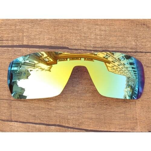 Vonxyz 24K Mirror Polarized Replacement Lenses for-Oakley Offshoot Frame