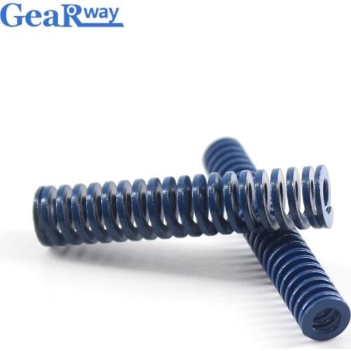 Gearway 2pcs Blue Die Spring Light Loading Compression Die Spring TL16x20/16x25/16x30/16x50/16x55mm Mould Spring