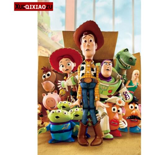 Diy Diamond Embroidery Paintings Mosaic Disney Toy Story Full Square/Round Cross Stitch Rhinestone Home Decor Gift New Arrivals