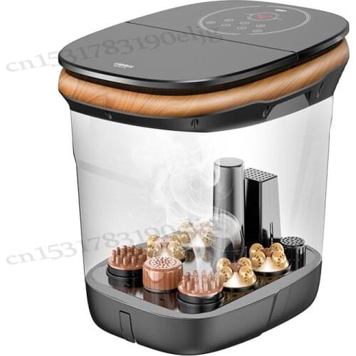 Foot bath fumigation bubble bucket automatic footbath electric massage thermostat heating high depth barrel