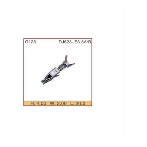 DJ623-E3.5 car splices wire terminal Crimp terminal Non-insulated auto electrical female terminal
