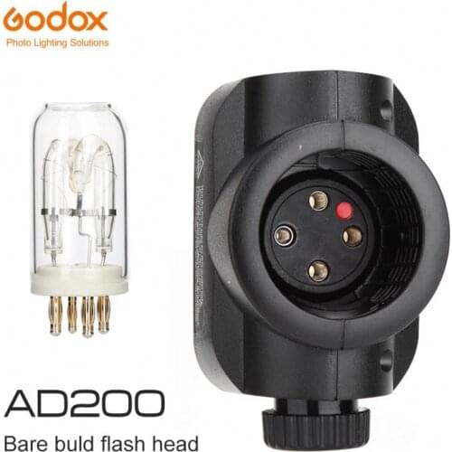Godox AD200 H200J Bare Bulb Flash Head for Godox AD200 with Flash Bulb