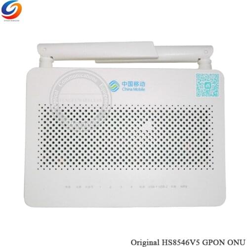 Hottest Original New 5G network HS8546V5 Optical Network Unit 4GE+1Tel+Wifi2.4GHz&5GHz GPON ONU ONT