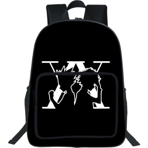 Hot Anime Hunter X Hunter Backpack Gon Freecss Printing Student Bookbag Boy Girl Daily Backpack Teens Knapsack Fashion Rucksack