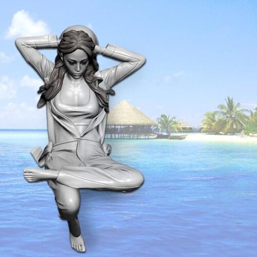 1/35 Tokyo Girl Series Resin Soldier 5cm Sexy Static Parts DIY Genuine include Model Self-assembled Packaging Model Resin F2Y0