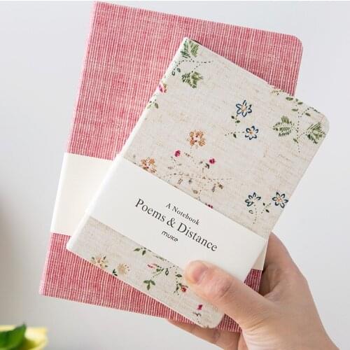 Cute diary A5 notebook mini A6 writing pads book simple sketchbook student memo pad school office supplies traveer pads