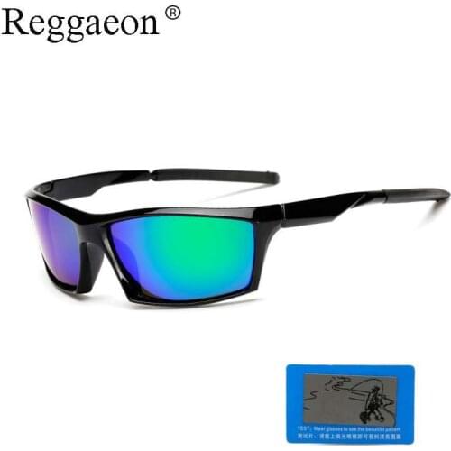 Mens Polarized Sunglasses 2019 Black Retro Sports Square Mens Glasses, Driving Glasses, Oculos Gafas