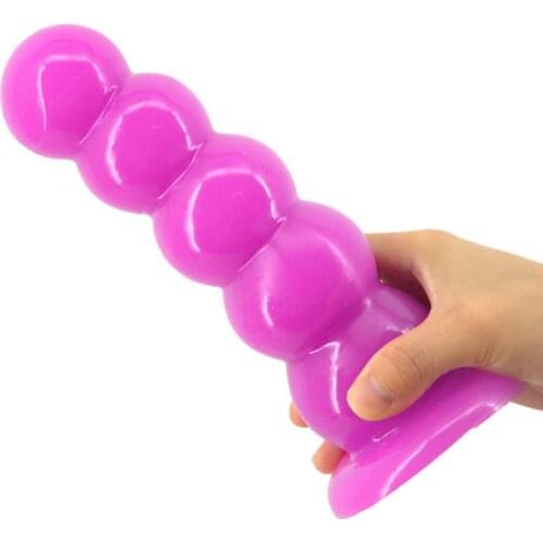 New huge dild strong suction big dildo beaded anal dildo butt plug ball anal plug sex toys for woman man adult product sex shop