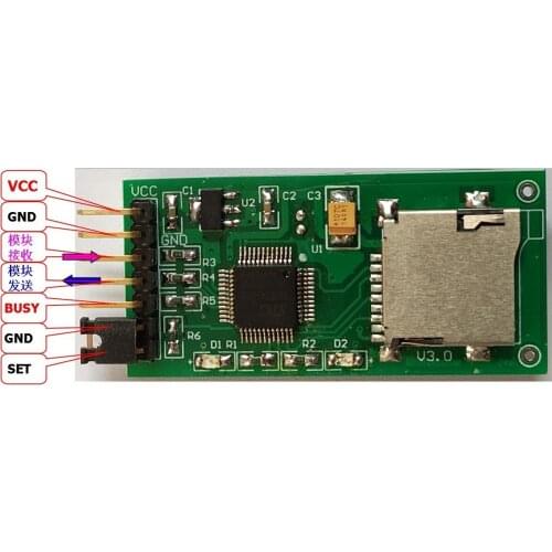 Single-chip Microcomputer Serial Port TF SD Card Storage Module Serial Port Data Logger with Clock
