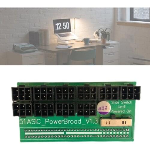 Power Supply Board 1200W High Frequency Electronic Compatible with DPS-800GB A DPS-1200FB A DPS-1200QB A BTC Accessories