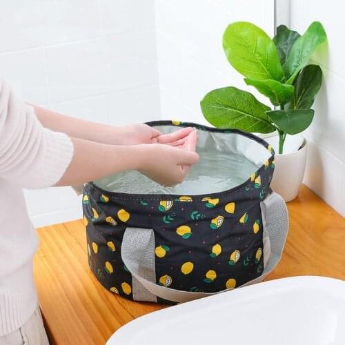 Portable Water Bucket Foldable Foot Bath Bucket Multipurpose Water Basin For Outdoor Travel Camping Folding Washbasin